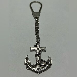 Handmade Egyptian Silver Keychain